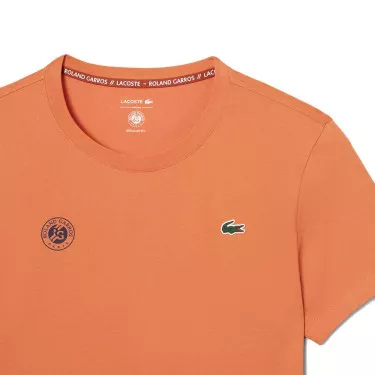 Maglietta Lacoste Padel Roland Garros Arancione