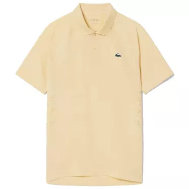 Polo Lacoste Padel Novak Djokovic Giallo