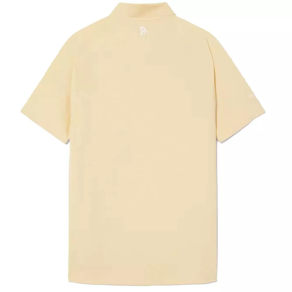 Polo Lacoste Padel Novak Djokovic Giallo