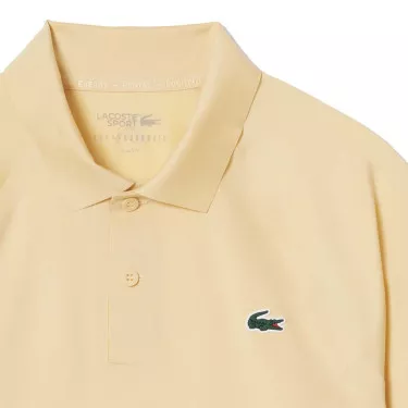 Polo Lacoste Padel Novak Djokovic Giallo