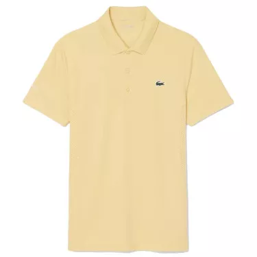 Polo Lacoste Padel Novak Djokovic Giallo
