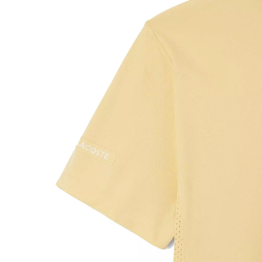 Polo Lacoste Padel Novak Djokovic Giallo