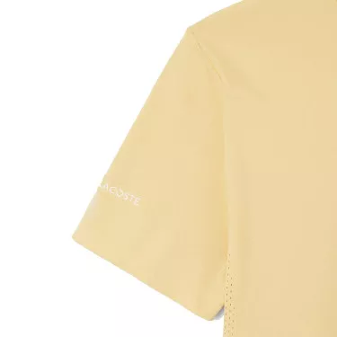 Polo Lacoste Padel Novak Djokovic Giallo