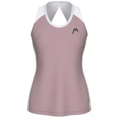 Canotta Head Petite Play Tech Rosa Cipria
