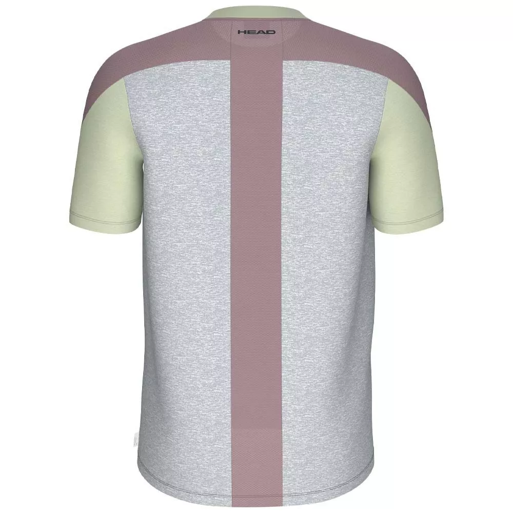 T-Shirt Head Play Tech 26 Grigio Melange