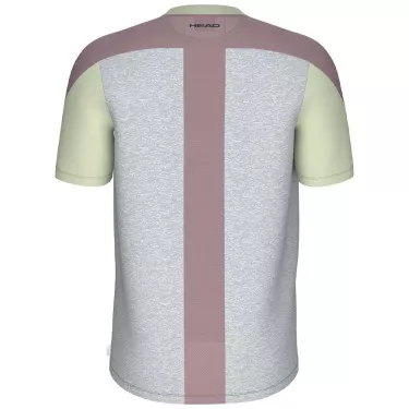T-Shirt Head Play Tech 26 Grigio Melange