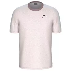 Maglietta Head Play Tech 26 Padel Rosa Mélange