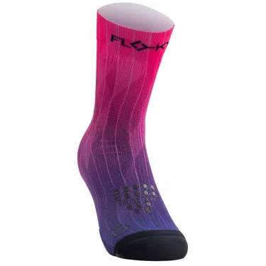 Calze a Compressione Floky S-MASH 3D FANTASY Pink Nebula