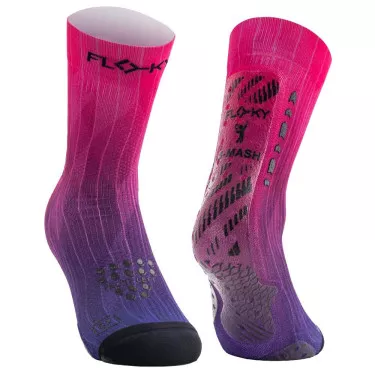 Calze a Compressione Floky S-MASH 3D FANTASY Pink Nebula