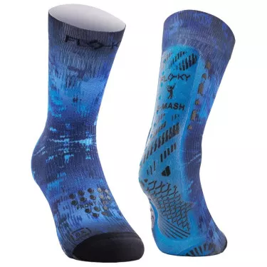 Calze a Compressione Floky S-MASH 3D FANTASY Blu Supernova