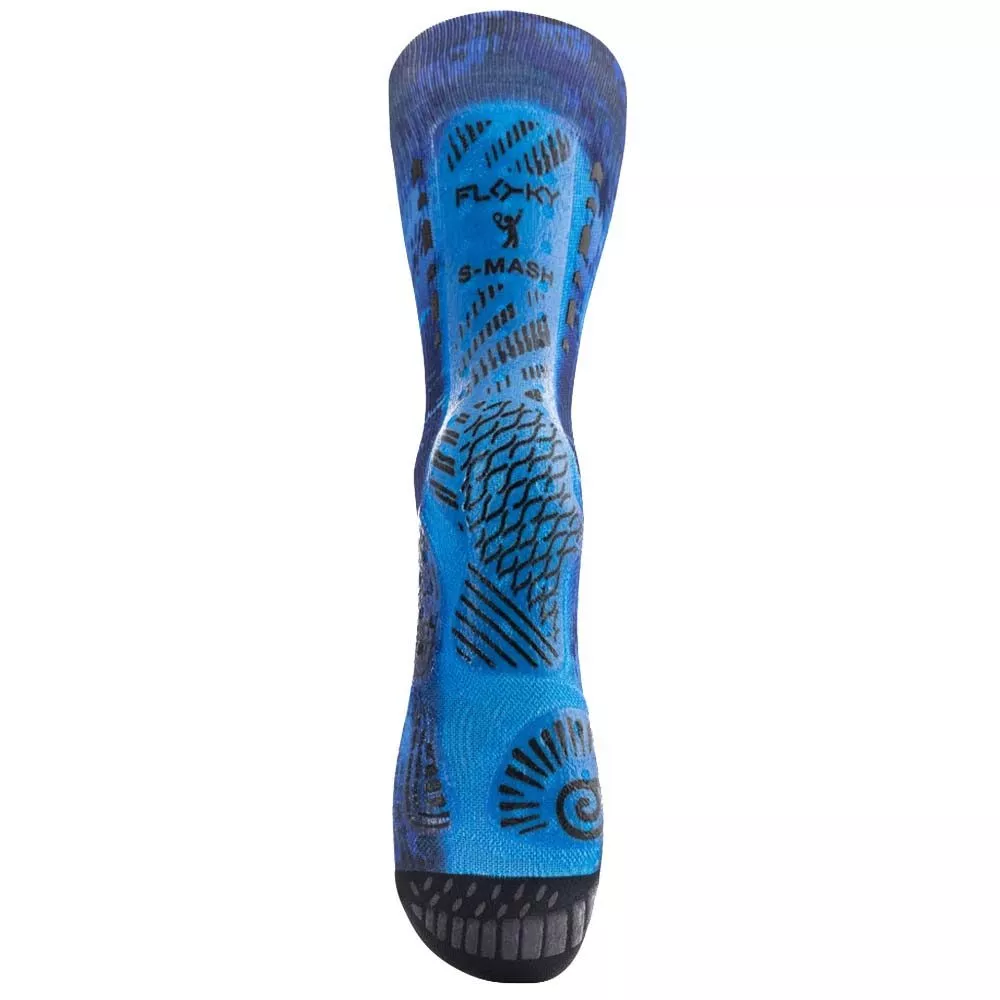 Calze a Compressione Floky S-MASH 3D FANTASY Blu Supernova