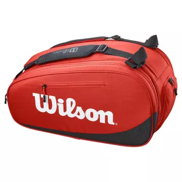 Borsa Wilson Tour Padel Rosso / Nero