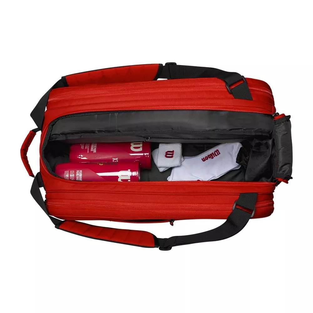 Borsa Wilson Tour Padel Rosso / Nero