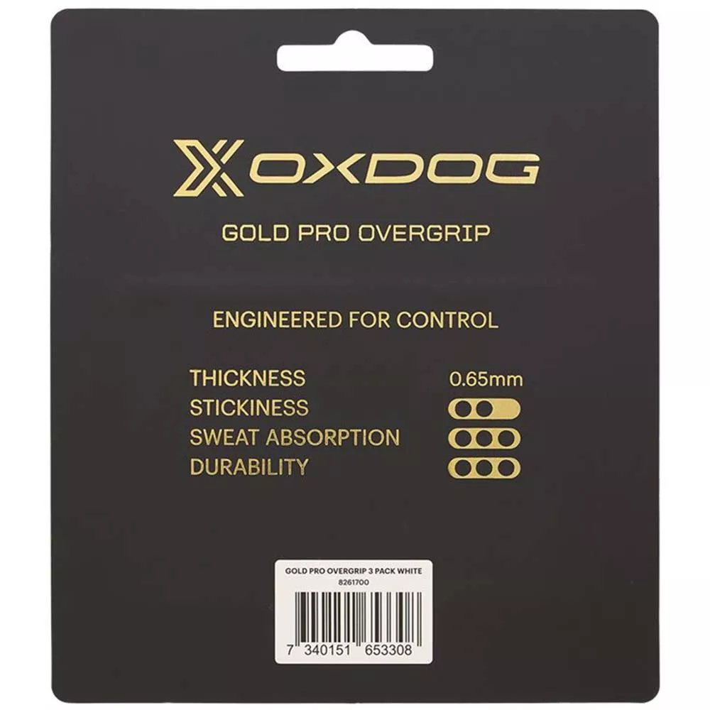 Overgrip Oxdog Gold Pro Bianco x 3
