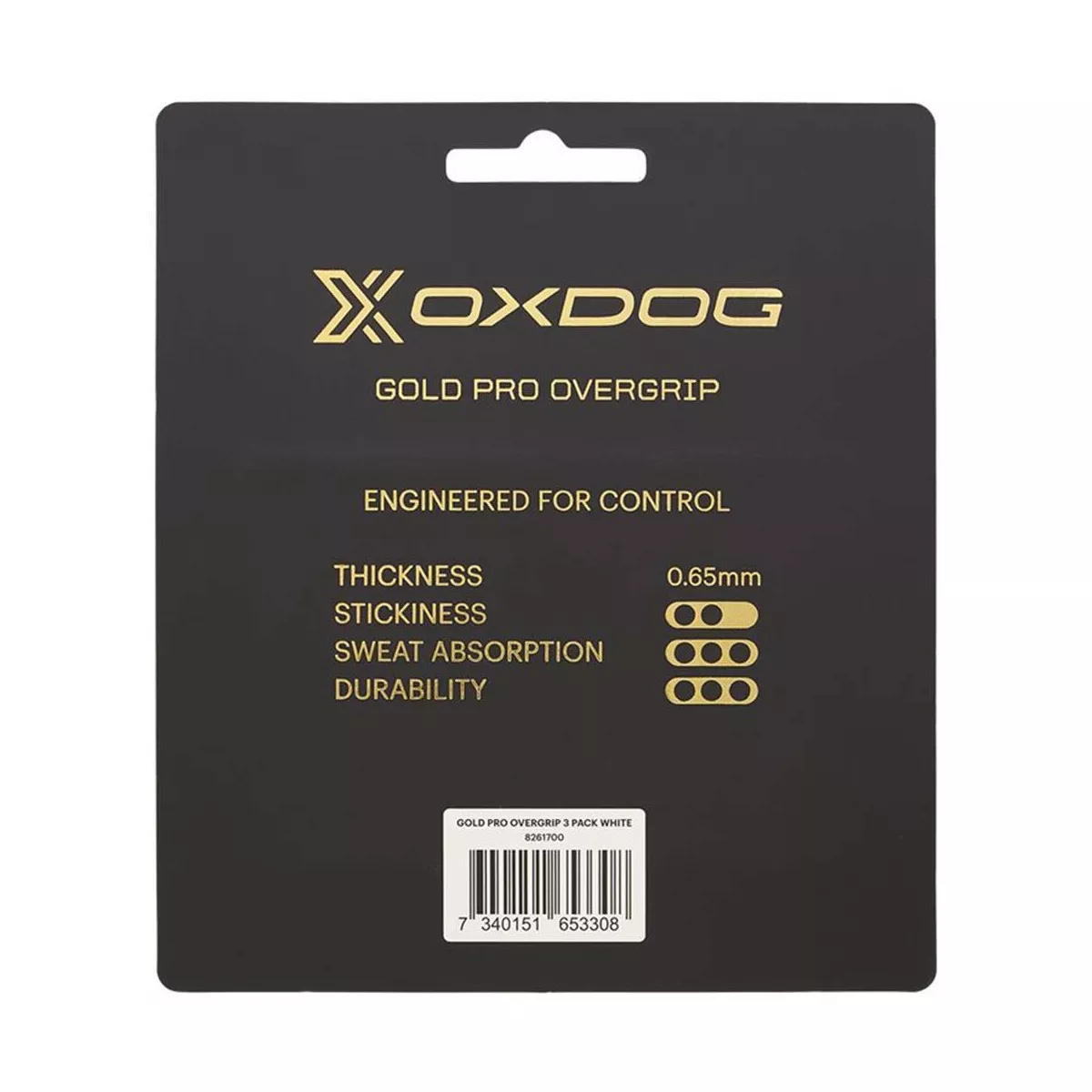 Overgrip Oxdog Gold Pro Bianco x 3
