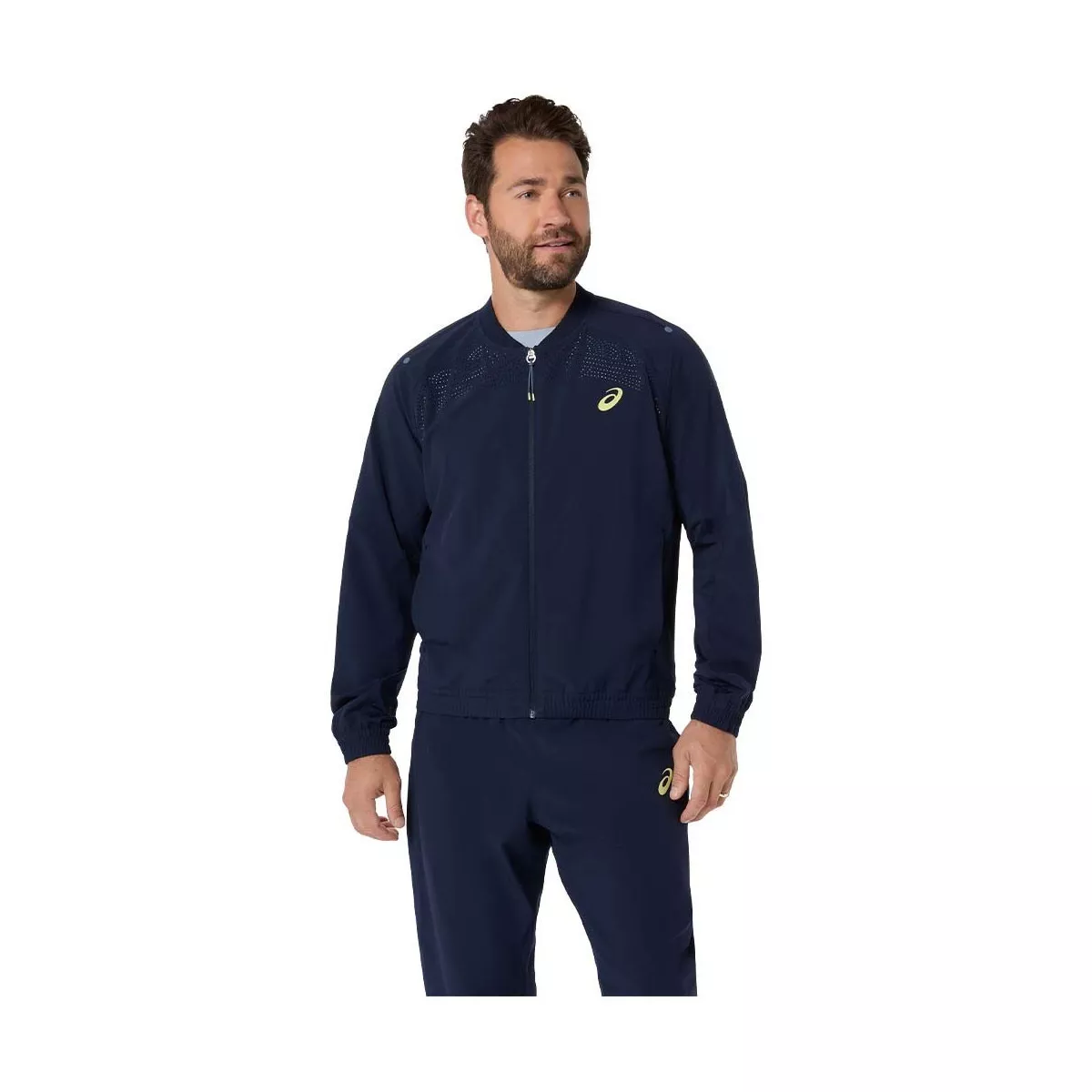 Giacca Asics Match Blu Notte