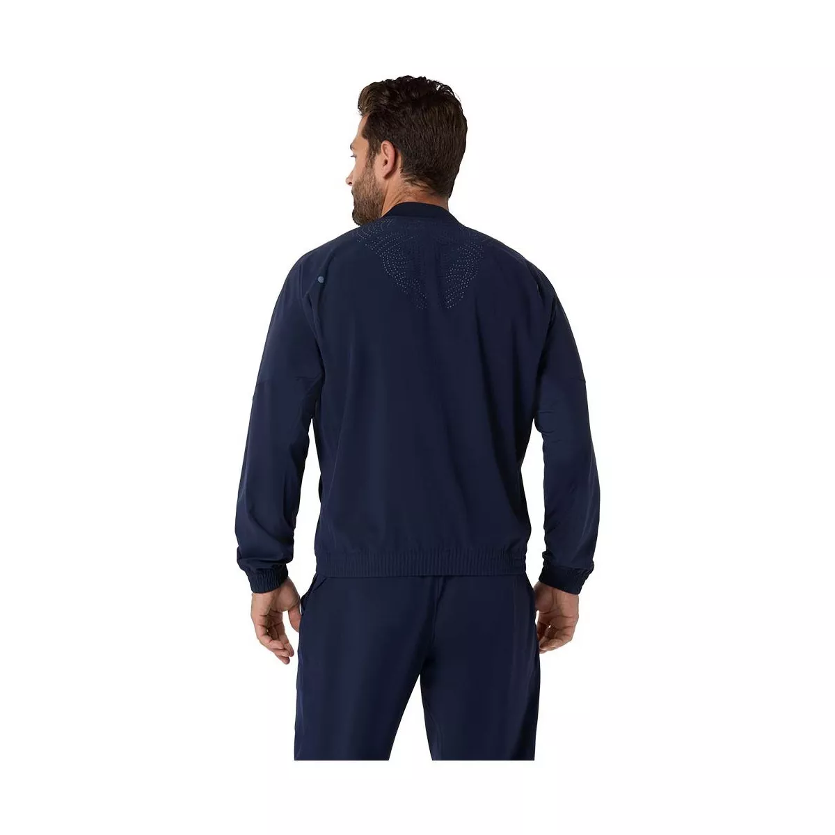Giacca Asics Match Blu Notte