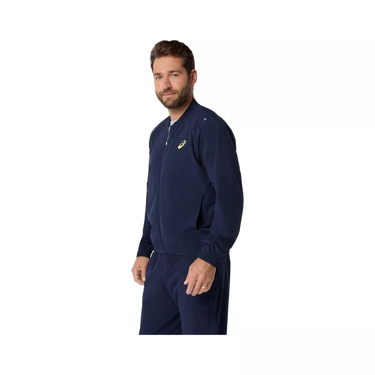 Giacca Asics Match Blu Notte