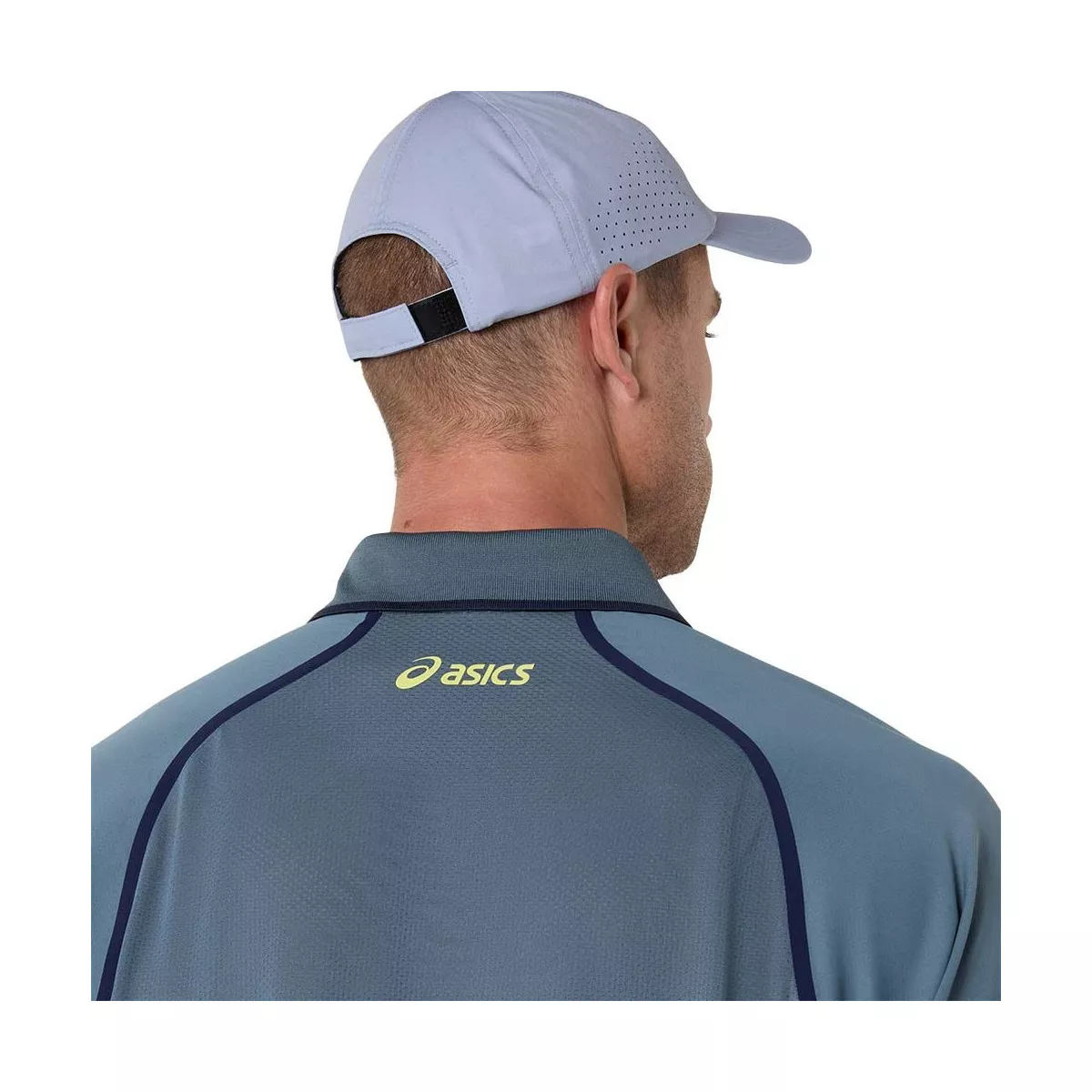 Polo Asics Match SS Grigio