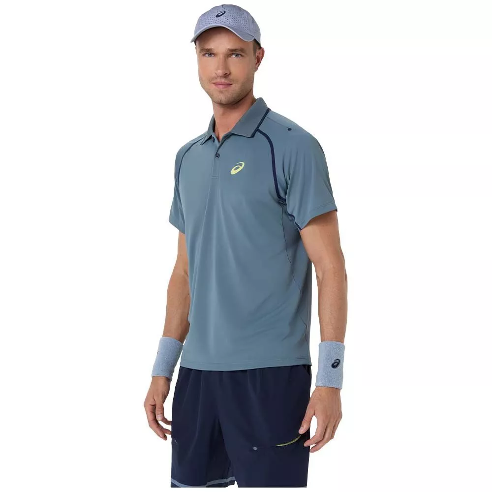 Polo Asics Match SS Grigio
