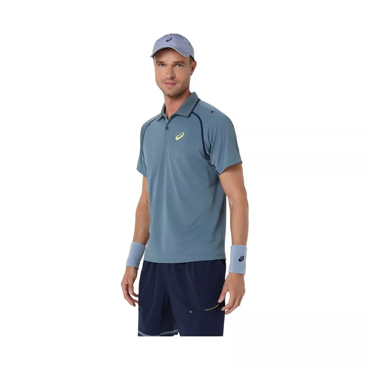 Polo Asics Match SS Grigio