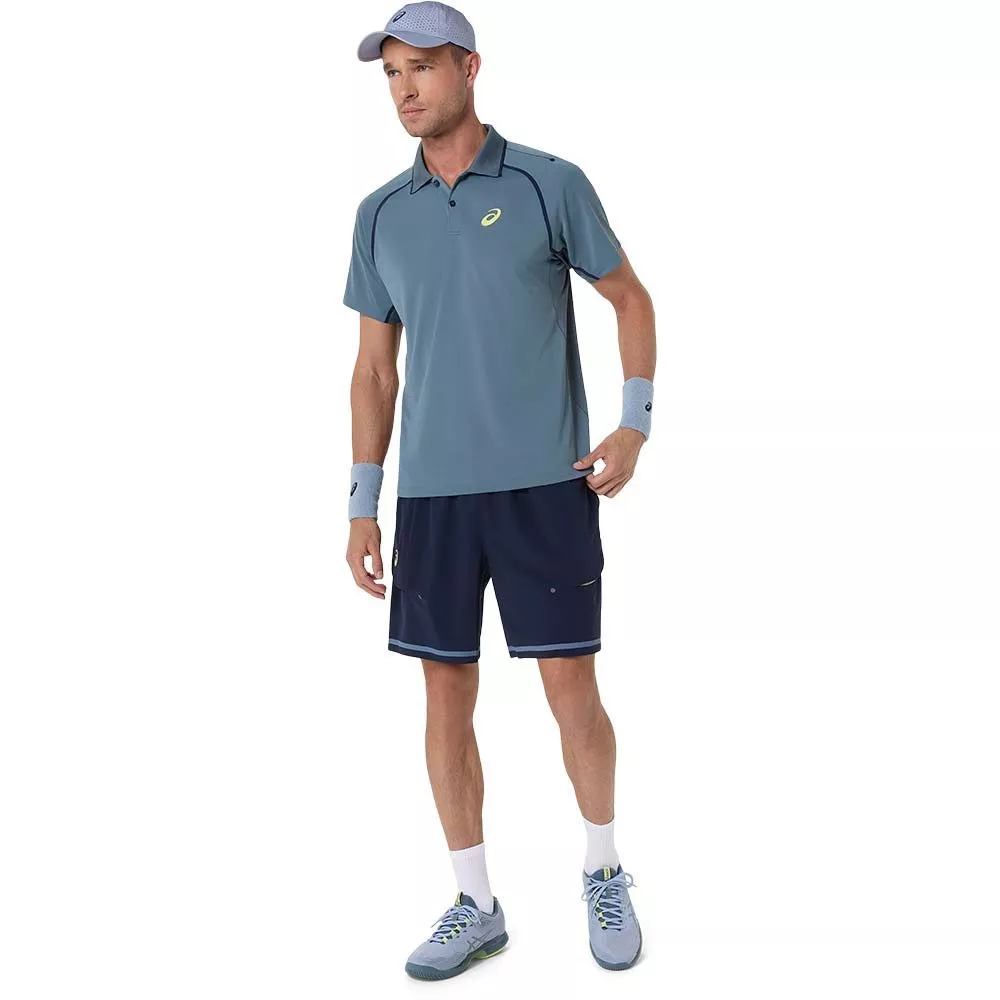 Polo Asics Match SS Grigio