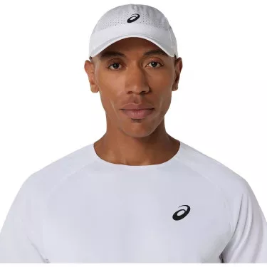 T-Shirt Asics Match SS Bianca per Padel
