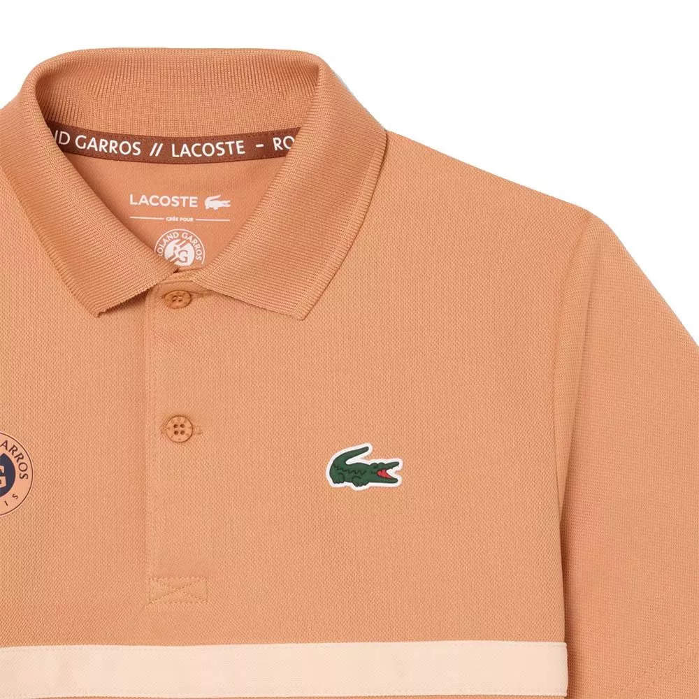 Polo Lacoste Roland Garros Junior Arancione