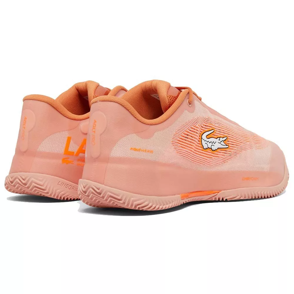 Scarpe Lacoste AG-LT Pro x Daniil Medvedev Padel Arancione