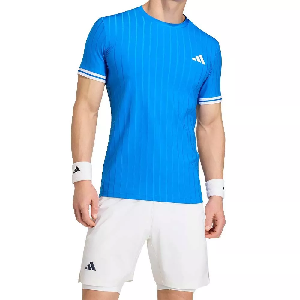 Maglietta Adidas Pro FreeLift Azzurro Cielo