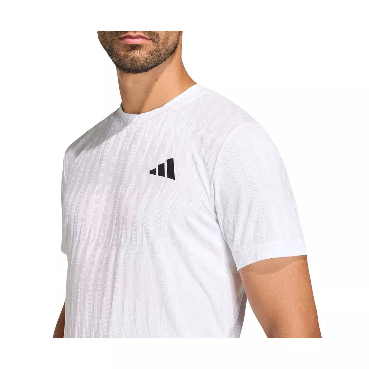 Maglietta Padel Adidas Climacool+ Airchill FreeLift Bianca