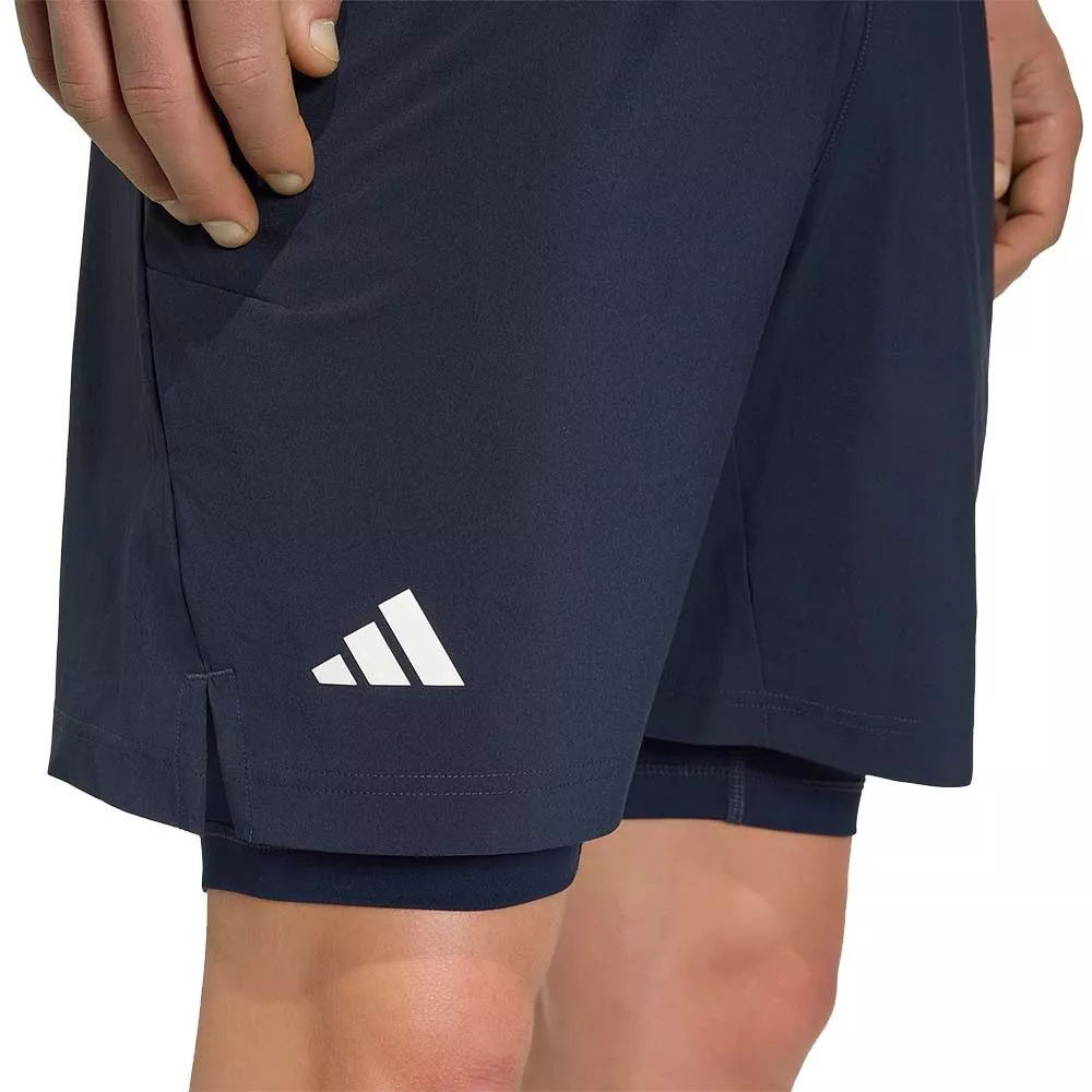 Short Adidas Pro 2N1 Blu Navy