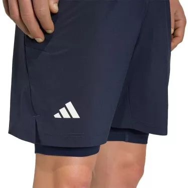 Short Adidas Pro 2N1 Blu Navy