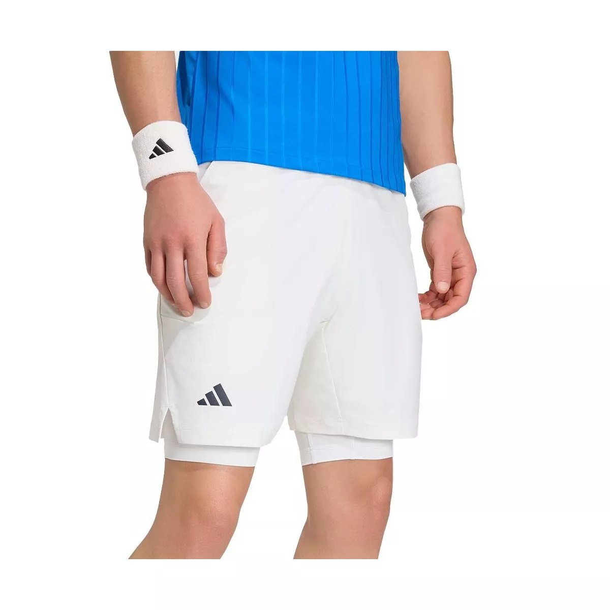 Short Adidas Pro 2-in-1 Padel Bianco