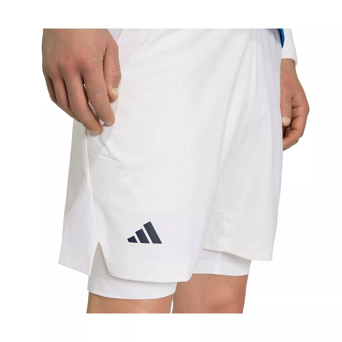 Short Adidas Pro 2-in-1 Padel Bianco