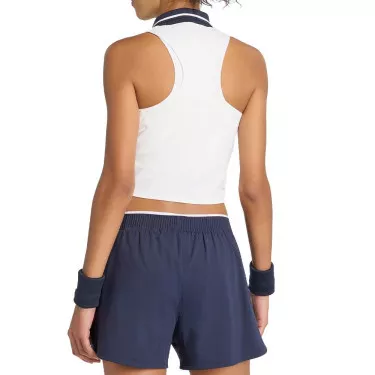Canotta Adidas Padel Crop Pro Paris Bianca