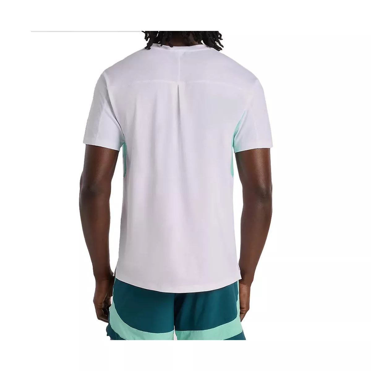 T-Shirt New Balance Tournament Novelty Bianco da Padel