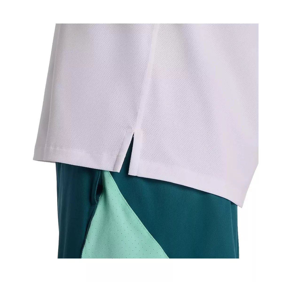 T-Shirt New Balance Tournament Novelty Bianco da Padel