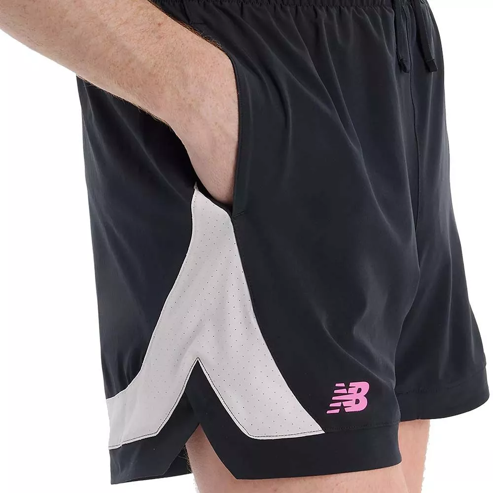 Pantaloncino New Balance Tournament Novelty Nero