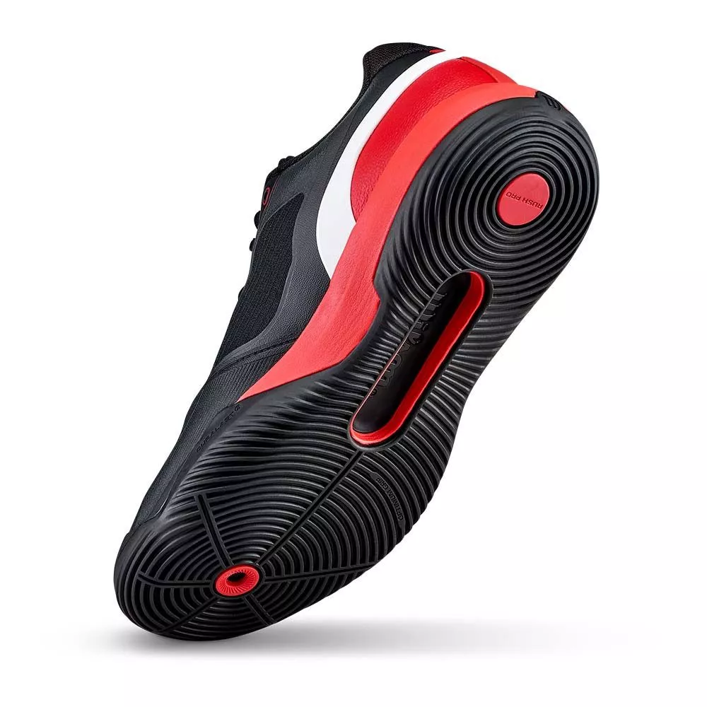 Scarpe Wilson Rush Pro 5 Padel Nero / Rosso