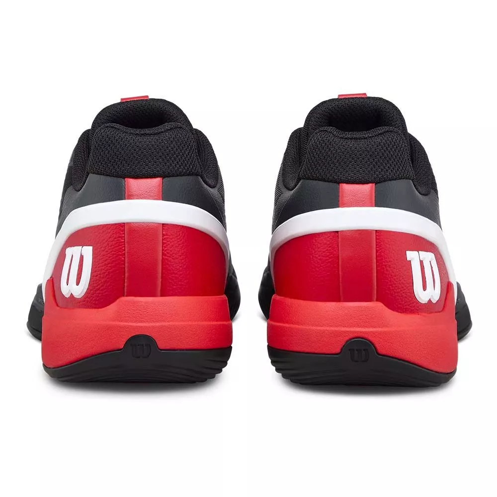 Scarpe Wilson Rush Pro 5 Padel Nero / Rosso
