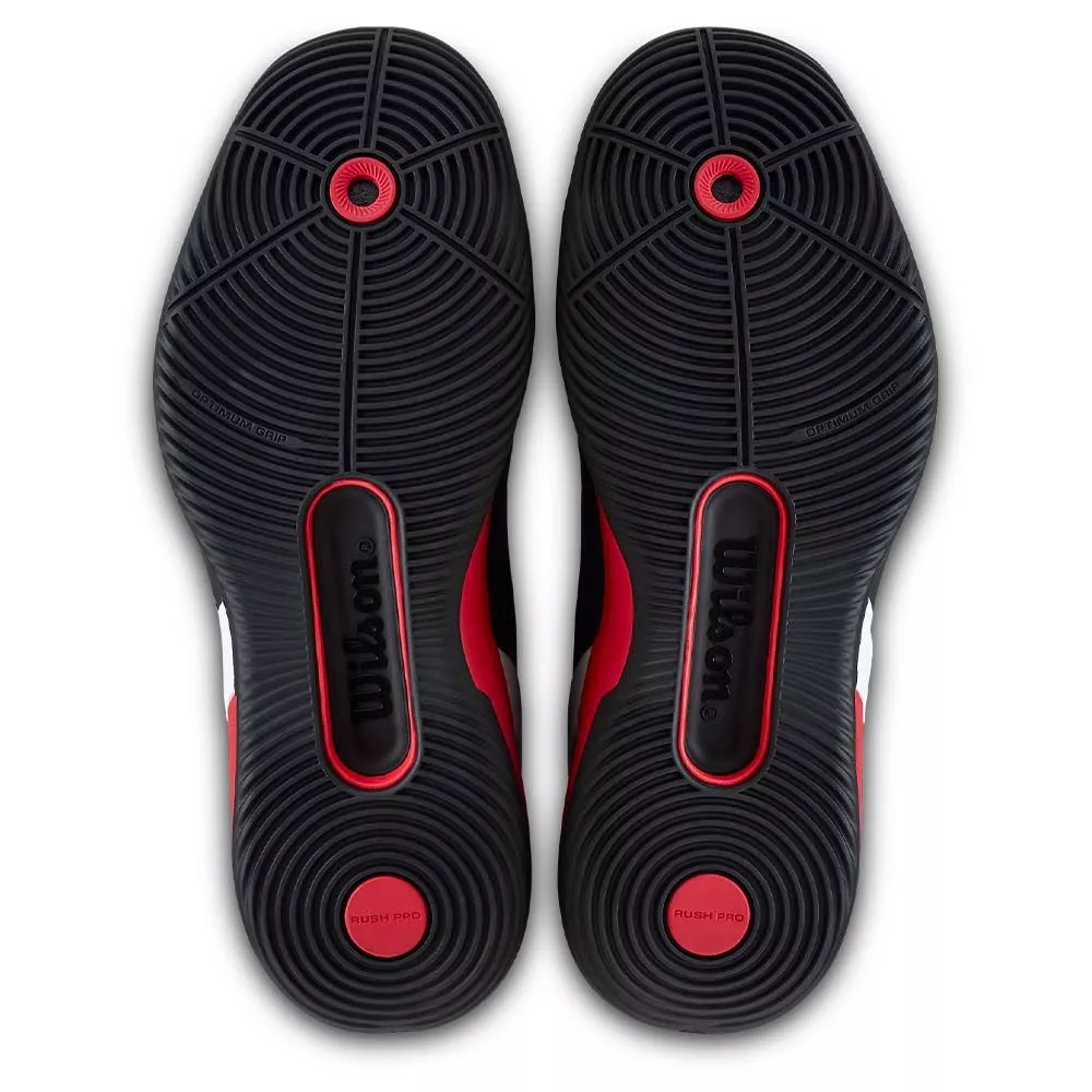 Scarpe Wilson Rush Pro 5 Padel Nero / Rosso