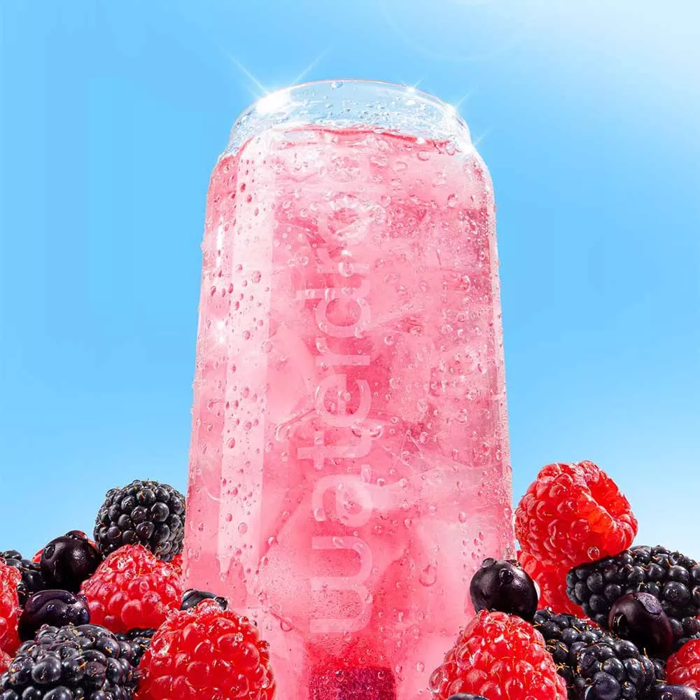 Waterdrop Microdrink Fusion Frutti Rossi x12 per il Padel