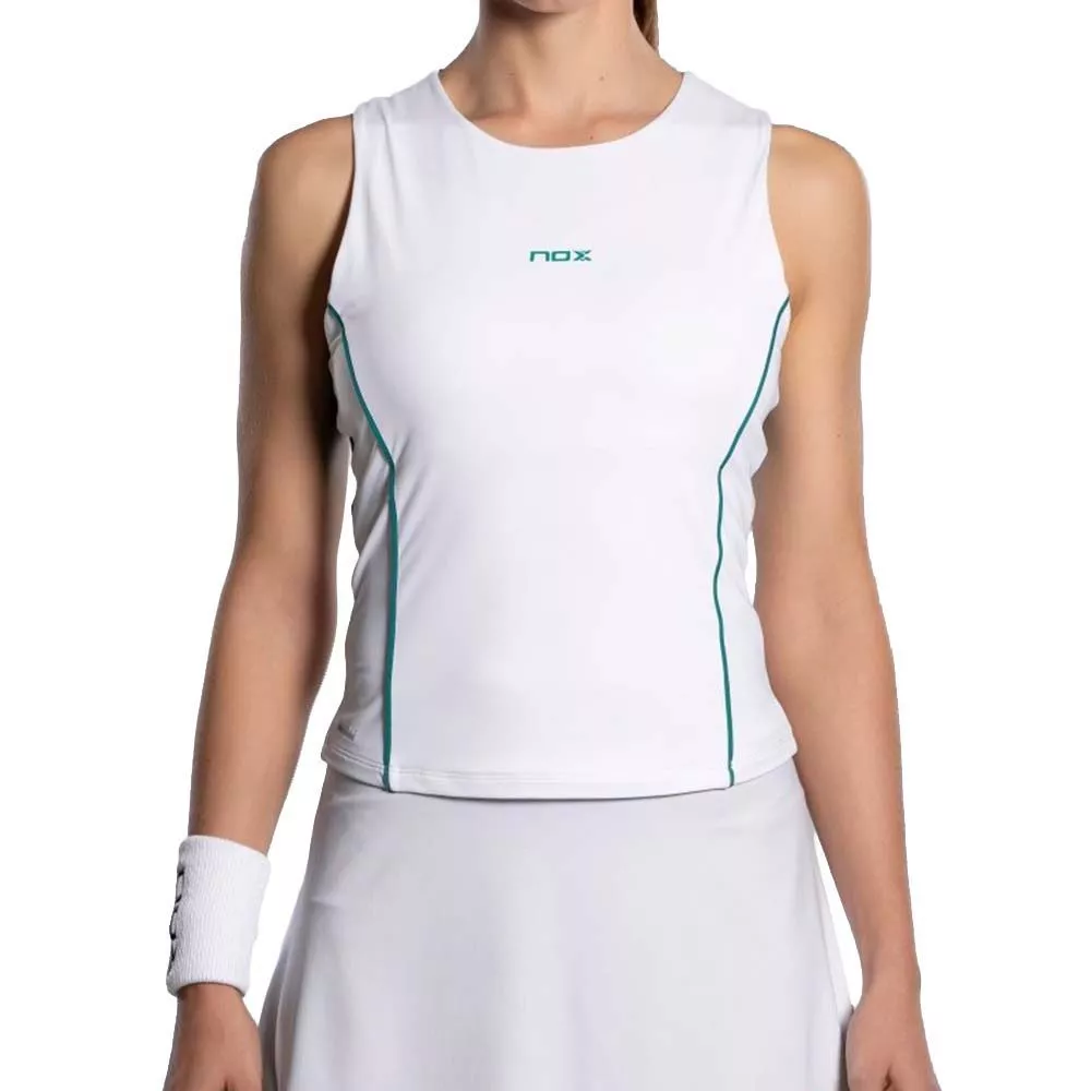 Canotta Nox Pro Donna Bianca / Verde