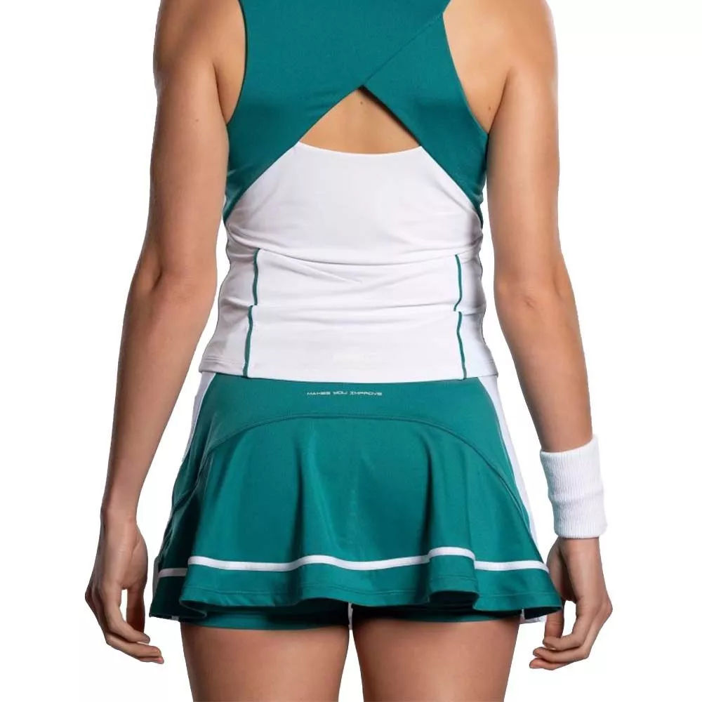 Canotta Nox Pro Donna Bianca / Verde