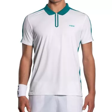 Polo Nox Pro Bianco / Verde