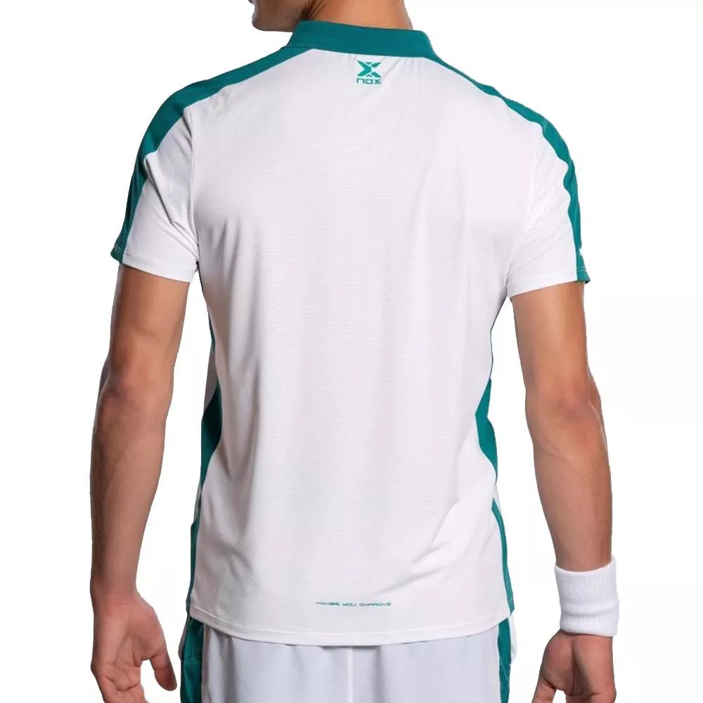 Polo Nox Pro Bianco / Verde