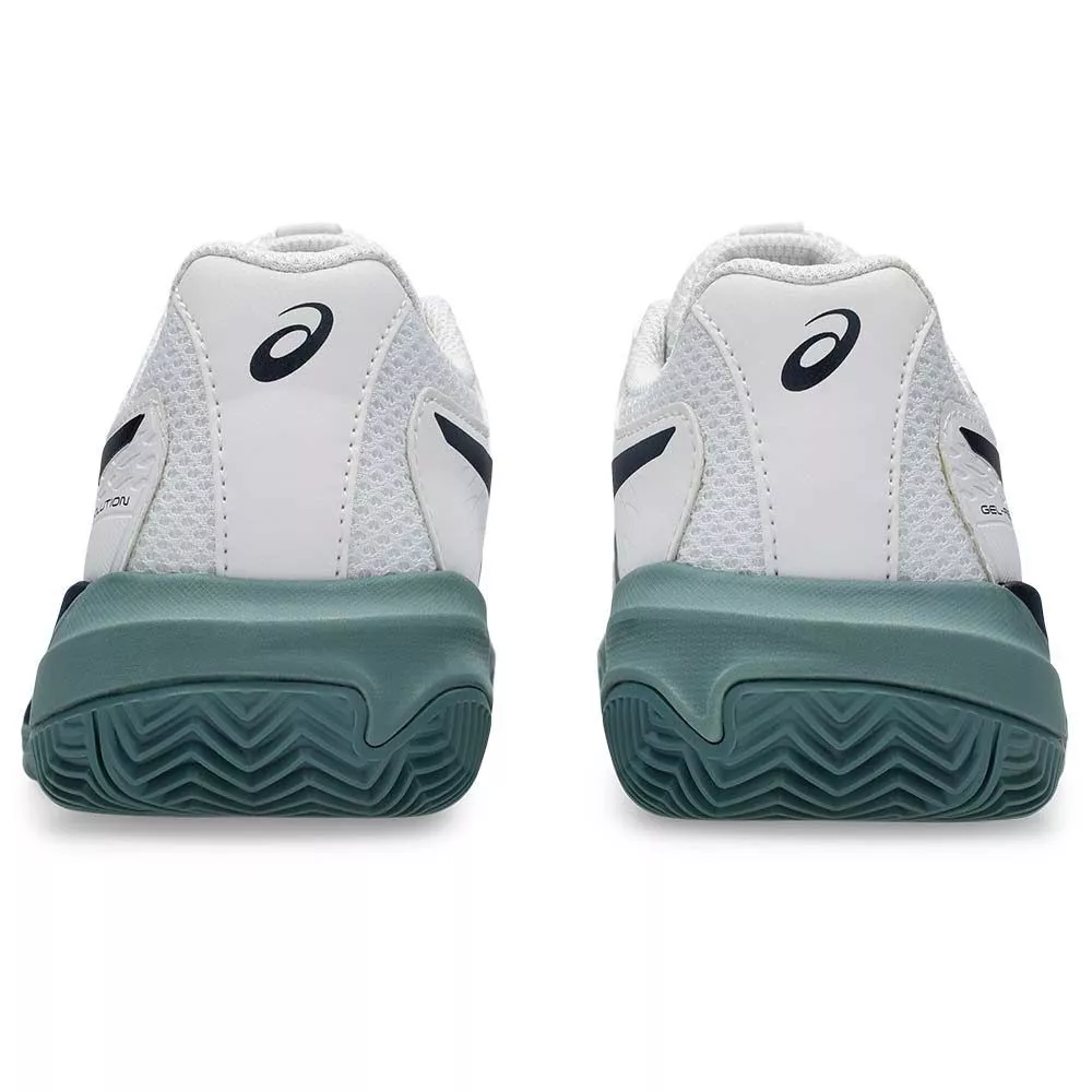 Scarpe Asics Gel Resolution X GS Terra Battuta Junior Bianco / Blu Notte