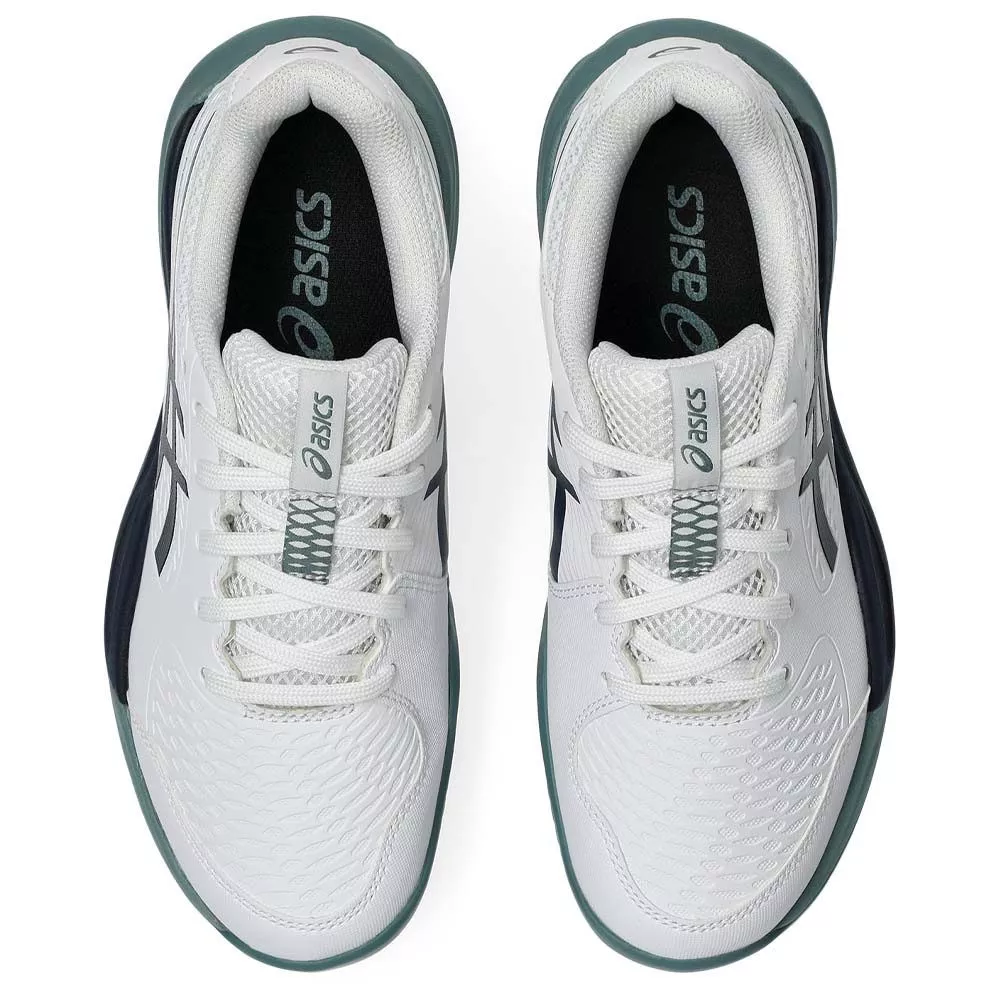 Scarpe Asics Gel Resolution X GS Terra Battuta Junior Bianco / Blu Notte
