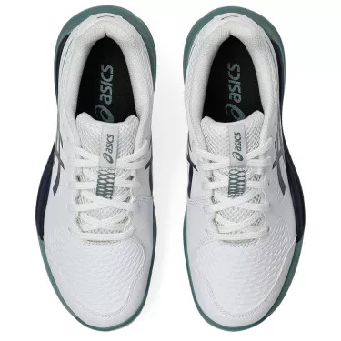 Scarpe Asics Gel Resolution X GS Terra Battuta Junior Bianco / Blu Notte